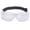 White, variant on Riousery Premium Outdoor Sport Safety Glasses Breathable Protective Goggles For Tennis Basketball Football Impact Resistant Polycarbonate Lens Eyewear With Adjustable Strap Blue