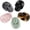 Assorted Color, variant on 1 Inch White Jade Skull Sculpture Set of 5, Hand Carved Statue Figurine Collectible Reiki