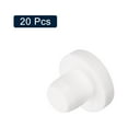 thumbnail image 4 of Unique Bargains 20 Pieces White Rubber Stopper, S9 Plug Holes for 8.5 -9mm/0.33 -0.35' Hole, 4 of 6
