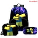 thumbnail image 4 of Roblox Game Peripheral mochila de impresión Digital 3D, bolsa de almuerzo, estuche de lápices a todo Color, regalo de cumpleaños para niños, tres piezas, 4 of 4