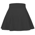 thumbnail image 4 of KPOPLK Girls Tennis Skirts with Pockets Athletic Skorts Inner Shorts High Waisted Sports Golf Running Skirt(13-14 Years,Black), 4 of 8