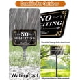 thumbnail image 3 of Estaca de aluminio ajustable para letreros «No soliciting», 37 cm de alto, 3 of 4