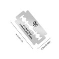 thumbnail image 4 of Lames de Rasoir pour Hommes Lame en Acier Inoxydable Tranchante Rasoirs de Sécurité Classiques Épilation de Barbe Accessoires de Rasage Visage Jambe Aisselles Type 4, 4 of 7
