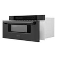 thumbnail image 3 of ZLINE 30" 1.2 cu. ft. Built-in Microwave Drawer in Black Stainless Steel, 3 of 5