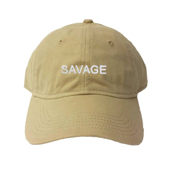 Go All Out Adult Savage Embroidered Deluxe Dad Hat