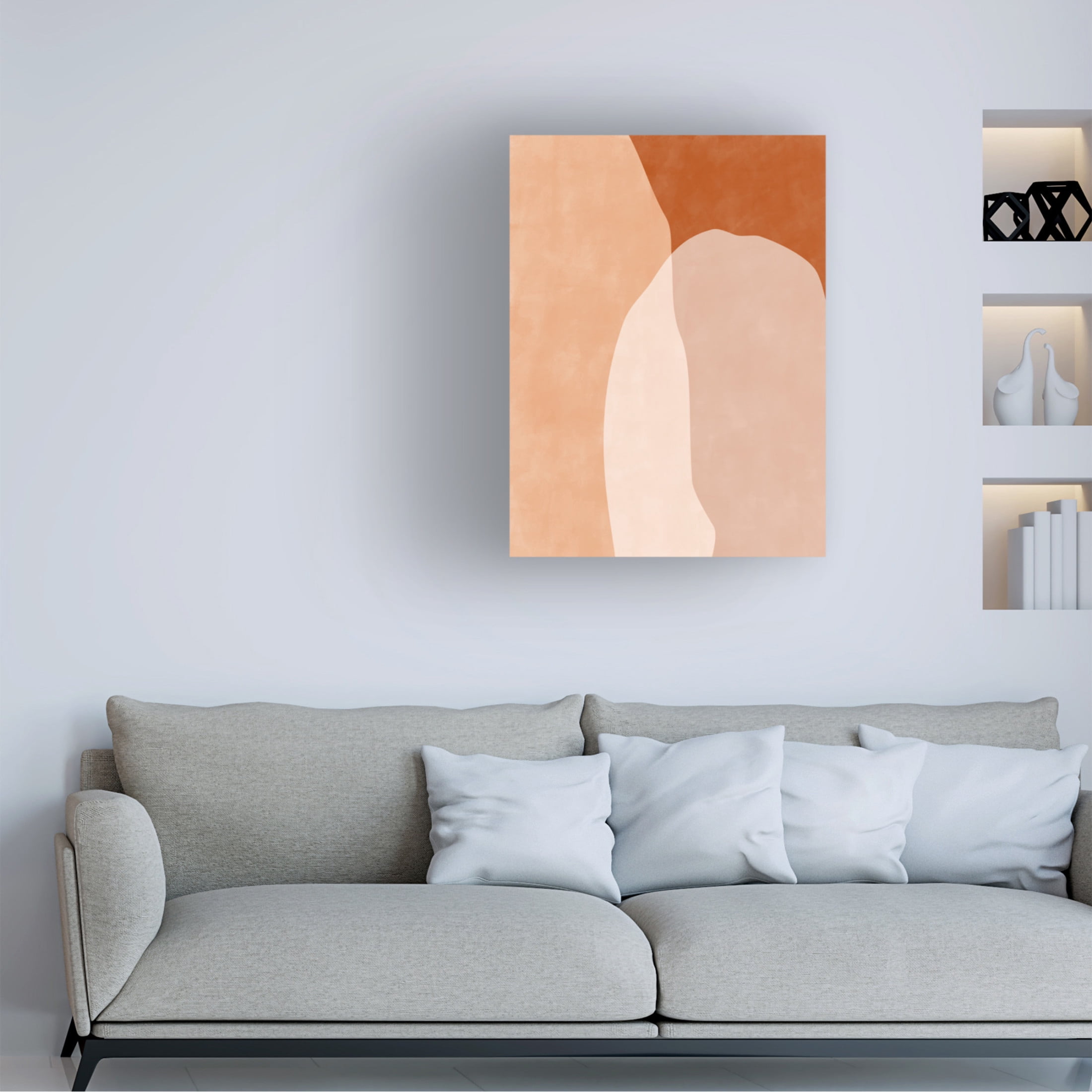 Trademark Fine Art Elena Ristova terracotta50 Canvas Wall Art