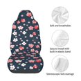 thumbnail image 4 of Yiaed Cherry Blossoms Print Car Seat Covers,Universal Auto Seats Protector Fits for Car,SUV Sedan,Truck,Automotive Seat Covers & Accessories, 4 of 5