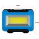 thumbnail image 2 of Linterna de cabeza LED COB 3 modos a prueba de agua Linterna de faro para acampar rojo, 2 of 7
