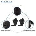 thumbnail image 3 of Universal Black Auto Car Front Windshield Washer Nozzle Wiper Spray V6W7, 3 of 9