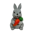 thumbnail image 2 of Sokhug Easter Bunny Night Light Statue 5 Inch, Resin Glow in Dark Ornament, Spring Bedroom Table Lamp, 2 of 6