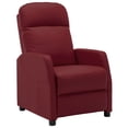 thumbnail image 4 of vidaXL Reclining Chair Leisure Recliner for Home Theater Cinema Faux Leather, 4 of 7