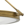 thumbnail image 5 of Hinkley Lighting - LED Semi-Flush Mount - Collier - 3 Light Small Semi-Flush, 5 of 7