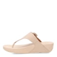 thumbnail image 4 of Women's FitFlop, Lulu Covered Buckle Thong Sandal, 4 of 7
