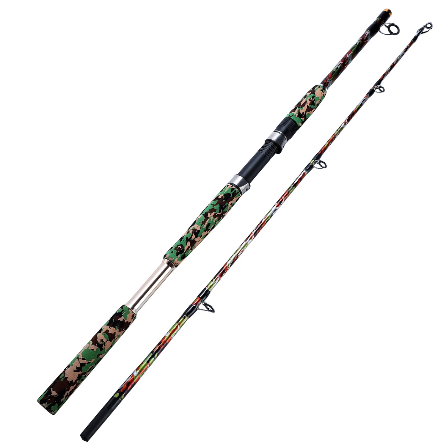 Sougayilang Surf Spinning Fishing Rod Carbon Travel for Beach Saltwater 2  Pie