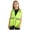 Fluorescent Green, variant on TiaoBug Child High Visibility Safety Vests with Zipper Front Reflective Mesh Work Construction Safety Vest Blue 5-6