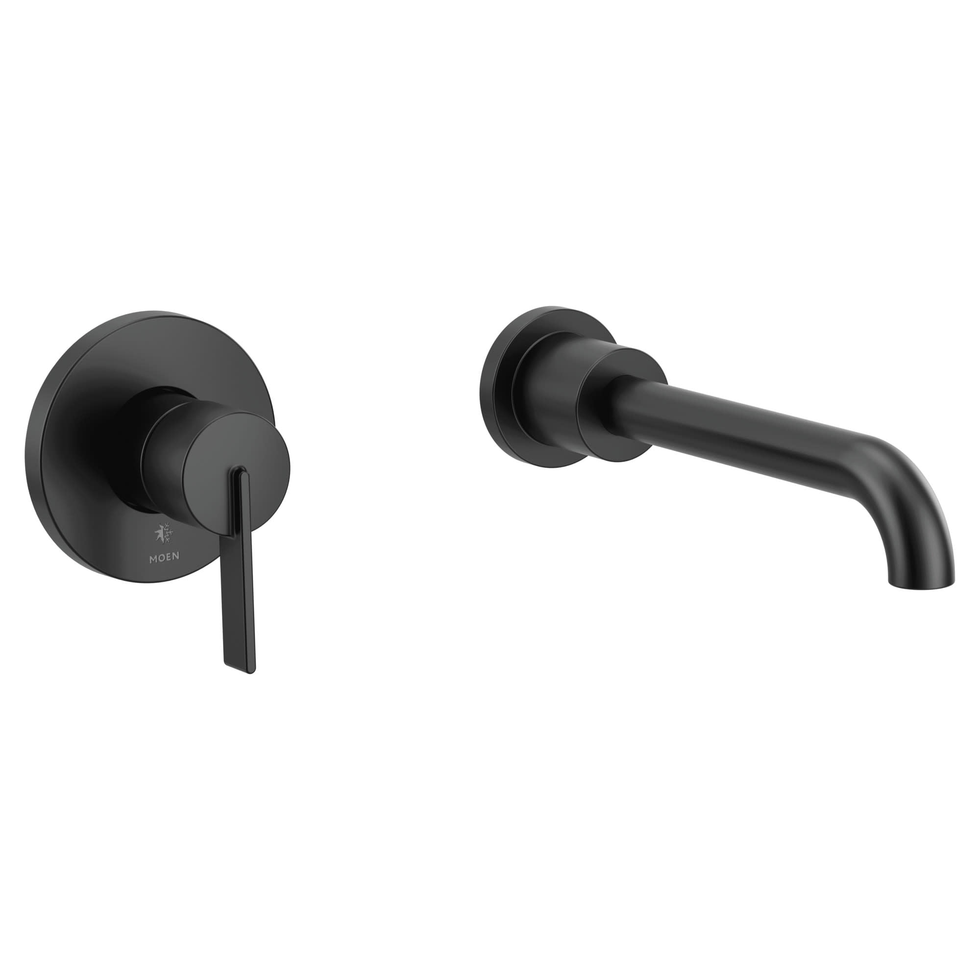 Moen Wt6221 Cia Wall Mounted Tub Filler - Black - Walmart.com