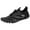 Black, variant on Sopiago Mens Running Shoes Men's Lightweight Quick Drying Aqua Water Shoes Athletic Sport Walking Shoes Grey,44