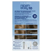 Clairol Nicen Easy10 Permanent Hair Color Cream, 5A Medium Ash Brown, Hair Dye, 1 Application