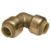 SharkBite 3/8 in. Push x 3/8 in. Dia. Push Brass Elbow