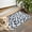 Blue and Dark, variant on Black Leopard Pattern Door Rugs,Washable Non Slip Door Mats Indoor,Decorative Door Mats,Entry Mat Indoor for Entrance,Bedroom,Kitchen,Bathroom,16"x24"