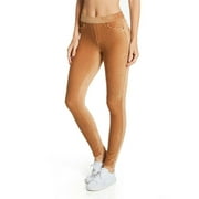 HUE Women's Corduroy Leggings, Camel, Small - U22958