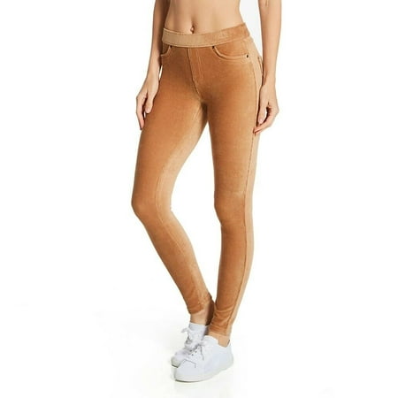 HUE Women's Corduroy Leggings, Camel, Small - U22958