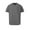 Dark Gray, variant on yillto Mens Knit Short Sleeve Shirts Casual V Neck Lightweight Sweater Summer Big and Tall Loose Shirt