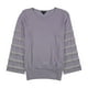 thumbnail image 1 of Suéter con flecos alfani para mujer, morado, pequeño, 1 of 2