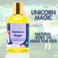 thumbnail image 4 of Unicorn Magic Kids Body Oil – Deep Moisturizing & Lightly Scented Skin Care - 4 oz by LatherGreen, 4 of 11