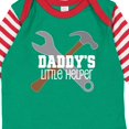 thumbnail image 4 of Inktastic Daddy's Little Helper Tool Set Boys Long Sleeve Baby Bodysuit, 4 of 5