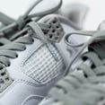 thumbnail image 3 of Bread Elastic Shoelaces, No Tie Stretch Shoelaces for Easy Slip-on, Vulture Gray, 27", 3 of 9