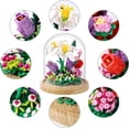 thumbnail image 5 of BrixVibe Lily Flower Building Set with Cover Compatible with Lego Flowers Botanical Collection for Adults 600pcs, 5 of 7