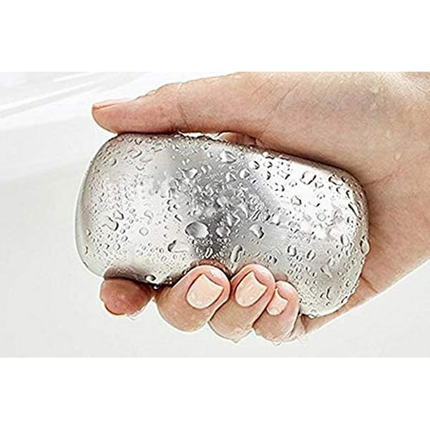 Hoople Stainless Steel Soap Bar Hand Wash Kitchen Gadget Absorbs Strong