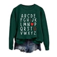 thumbnail image 4 of TINZ Chandail à Capuche Tendance pour Femmes, Imprimé Lettre, Col Rond, Automne & Hiver, Manches Longues, Veste à Cordon, Chandails en Molleton Col pour Femmes, 4 of 4