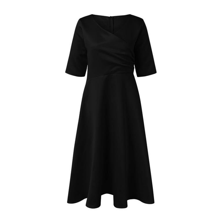 black and yellow dress for women Luxurious Yellow/Black Roses Women's Mini Dress Yuliya Magdych XL / Yellow/Black main image 0