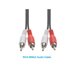 thumbnail image 1 of Cable RCA de Audio Estéreo, Doble RCA Macho, 2 canales (Derecho e Izqu, 1 of 2