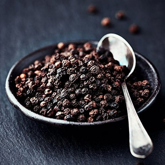 The Spice Lab Special Extra Bold Indian Black Peppercorn TGSEB - High Oil - Best you can buy - Hand Selected - Kosher Gluten-Free Non-GMO All Natural Pepper - 4 oz Resealable Bag - 5186