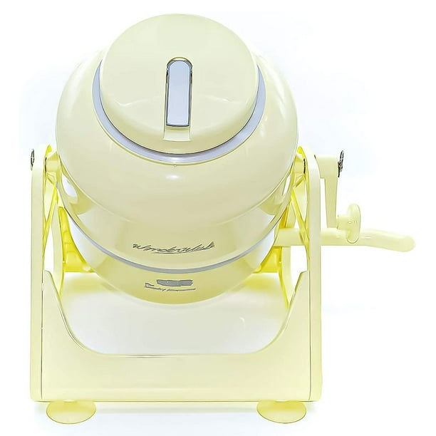 Wonderwash - L'alternative à la lessive, laveuse manuelle non électrique  portable, durable, compacte et facile à utiliser, mini machine à laver,  économie d'énergie, design rétro, machine à laver manuelle 