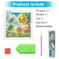thumbnail image 4 of 5D DIY Con Forma Especial Parcial Divertida Insectos 30x30cm, 4 of 9