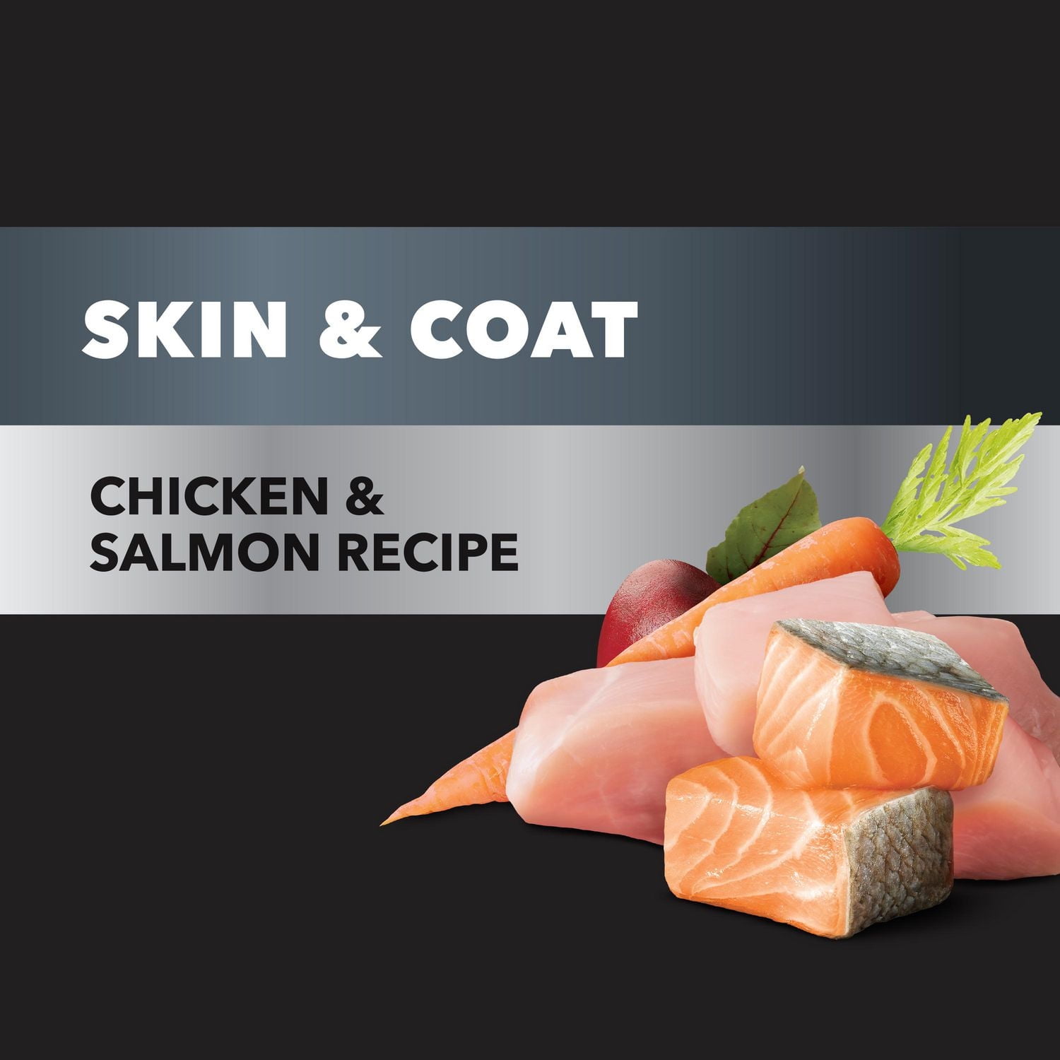 Iams Advanced Health Skin & Coat Chicken & Salmon Adult Dry Dog Food, 2.72-12.2kg