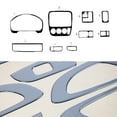 thumbnail image 2 of Carbon Look Dashboard Console Trim Kit for Honda CR-V 1997-2001 9 Pcs, 2 of 10