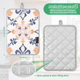 thumbnail image 6 of Yayeee Pot Holders Kitchen Heat Resistant with Pockets 7"x9.8" Cotton Oven Cooking Hot Pads, Colorful Abstract Pattern, 6 of 7