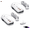White, variant on 66W USB Charging Hub 4 Port 5.1A Multi Charger Dock For Tablet Watch And Multiple Charger Plug