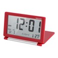 thumbnail image 6 of LCD Digital Foldable Travel Table Desk Alarm Clock Temperature Date Display Red, 6 of 8