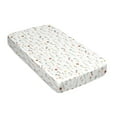 thumbnail image 3 of Sweet Jojo Designs Watercolor Floral Garden Sage Green Girl Satin Fitted Crib Sheet, 3 of 6