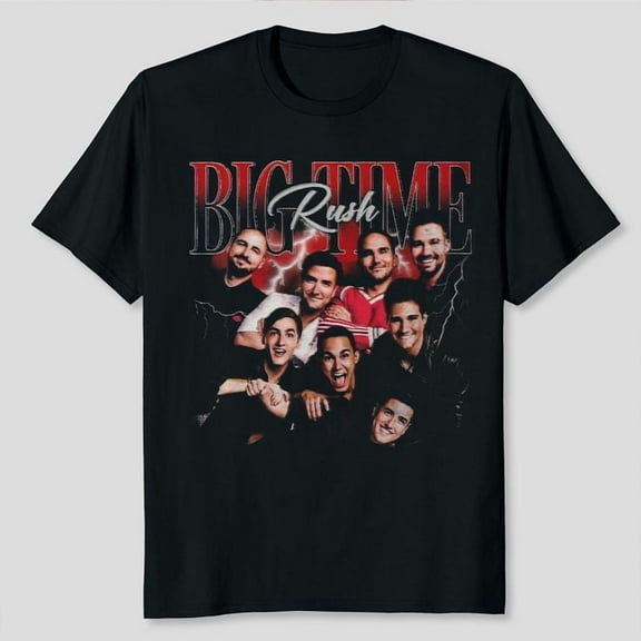 Unisex Big Time Rush Retro Graphic T-Shirt, Sizes S-5XL, Tbun