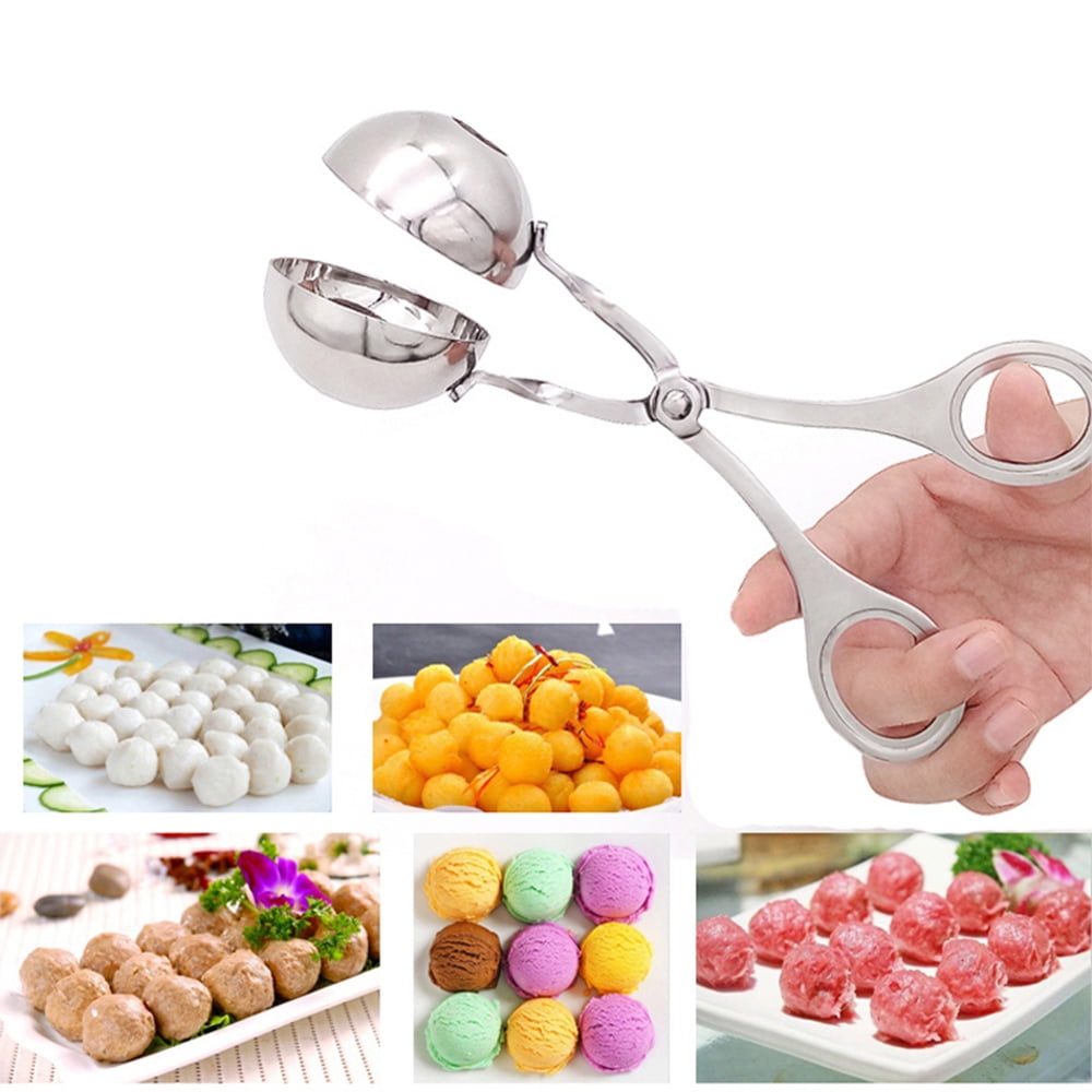 KARLSITEK Ball Maker Cake Pop Maker Meatball Maker Cookie Scoop Cake Rice  Dough Ice Tongs for Kitchen Tools