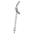 thumbnail image 4 of Juego de 24 cierres y clips con cadena extensora para manualidades y accesorios de bricolaje., 4 of 8