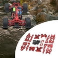 thumbnail image 1 of Piezas de repuesto de metal para coches RC perfecl 16101 16102 16103 1:16 RC Hobby Car Modification Rojo, 1 of 8