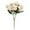 Z3-B, variant on JWDX Artificial Flowers, Single Rose Clearance, Artificial Flowers Fake Outdoor Uv Resistant Plants Faux Plastic-Greenery Red